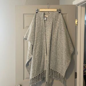 Sweater poncho